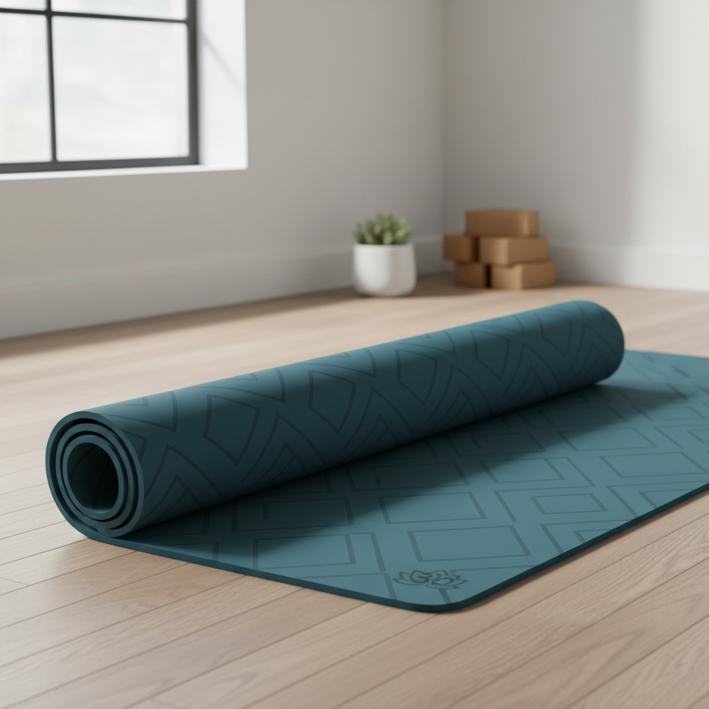 VFit Zone Premium Yoga Mat - Anti Slip Exercise Mat for Home Workout