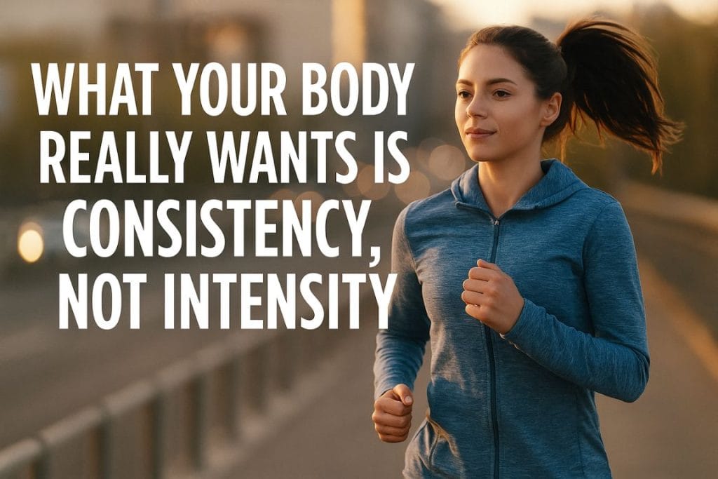 What Your Body Really Wants Is Consistency, Not Intensity 2 What Your Body Really Wants Is Consistency, Not Intensity