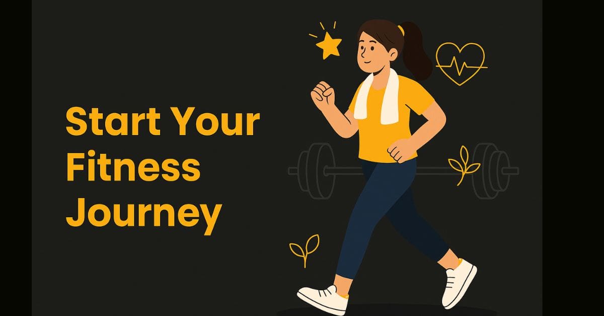 Motivational quote about body movement without gym – designed for VfitZone blog post