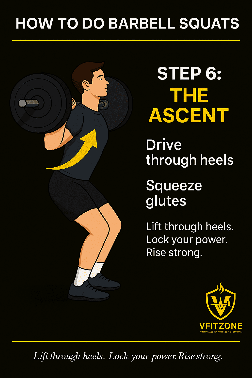 How to Do Barbell Squats with Proper Form β Step-by-Step VfitZone Guide 6 ChatGPT Image Jul 7 2025 04 27 40 PM | VfitZone 365 Day Fitness Challenge